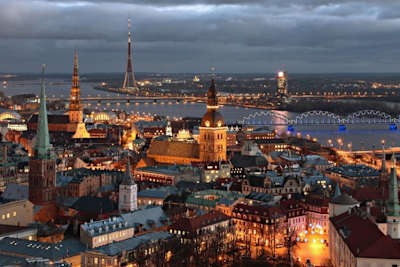 2014 ist der Speedway-GP erstmals in Riga zu Gast