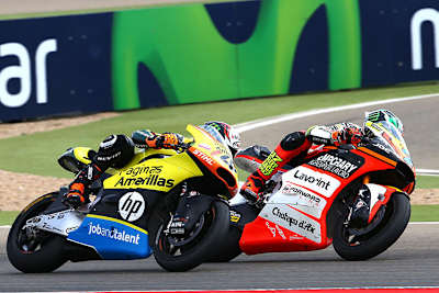 In Misano kämpften Baldassarri und Rins gegeneinander um den Sieg