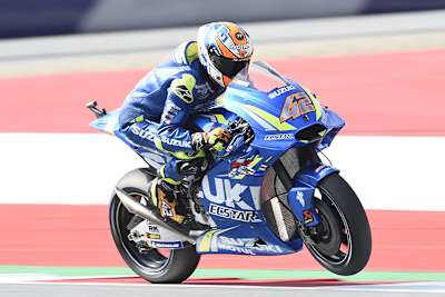 Alex Rins auf der Suzuki GSX-RR