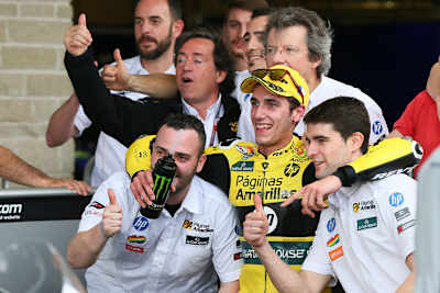 Alex Rins ist mit 20 Jahren 5 Jahre jünger als Bradley Smith