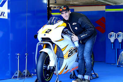 Alex Rins mit der Suzuki GSX-RR