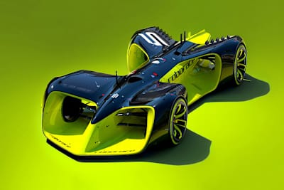 So ungefähr könnte der kommende Roborace-Renner aussehen