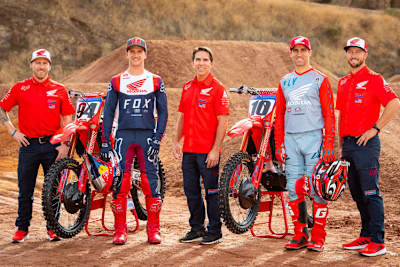 Justin Brayton (rechts) wird der Teamkollege von Ken Roczen in der Supercross-WM