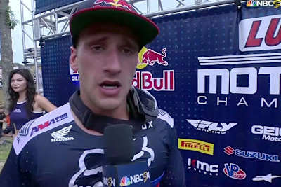 Ken Roczen wurde in Budds Creek von einer Virusinfektion heimgesucht