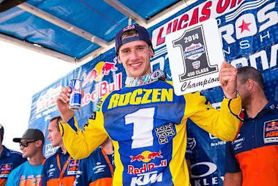 Ken Roczen wird 2014 in seiner «Rookie»-Saison Champion
