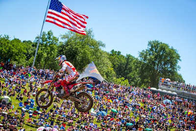 Ken Roczen am Start in RedBud