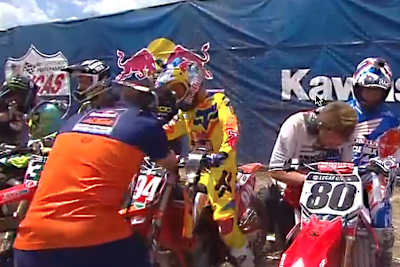 Ken Roczen am Start in Utah