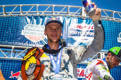 Ken Roczen schaffte es in Thunder Valley wieder aufs Podium