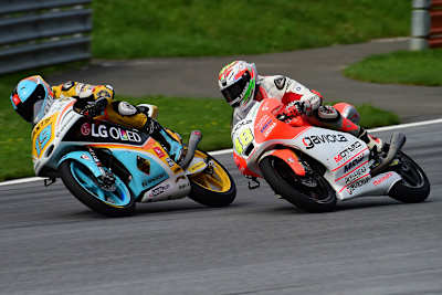 Gabriel Rodrigo im Moto3-Qualifying