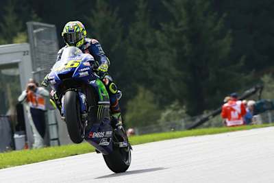 Valentino Rossi auf dem Red Bull Ring