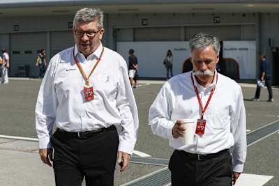  Ross Brawn und Chase Carey wollen günstigere und lautere Formel-1-Motoren