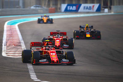 Charles Leclerc und Sebastian Vettel