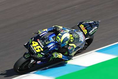 Valentino Rossi steht am Sonntag auf Startplatz 13