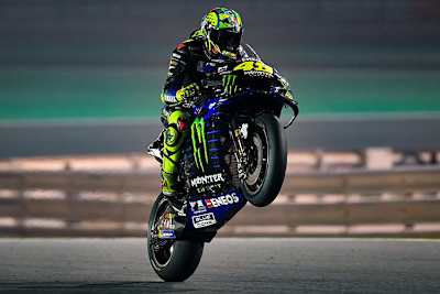 Valentino Rossi: Platz 7 am ersten Tag
