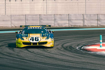 Die Nummer 46 ist beim 12 h Gulf dabei