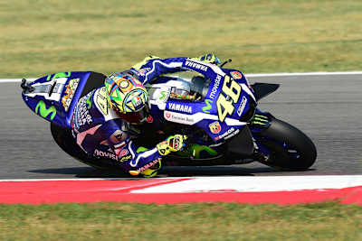 Lokalmatador Rossi auf dem Misano World Circuit Marco Simoncelli