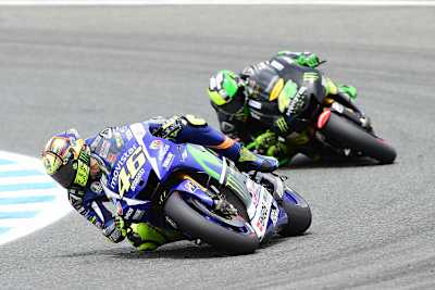 Valentino Rossi: «Brauchte zu lange, um Pol zu überholen»