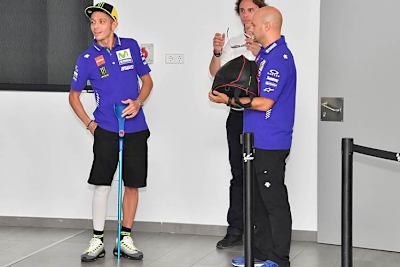 Valentino Rossi in Aragón