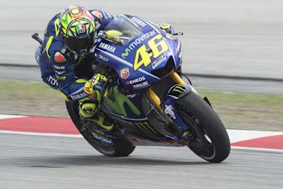 Bestzeit für Valentino Rossi im FP3