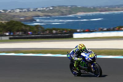 Valentino Rossi auf Phillip Island