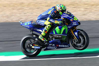Valentino Rossi in Silverstone: Platz 2