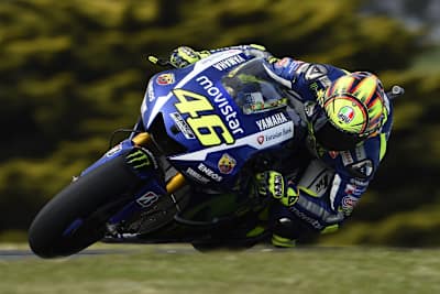 Valentino Rossi auf Phillip Island