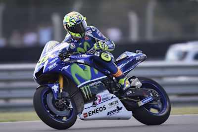 Valentino Rossi landete auf Platz 7, Lorenzo war nur 14.