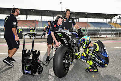 Valentino Rossi beim Katar-Test