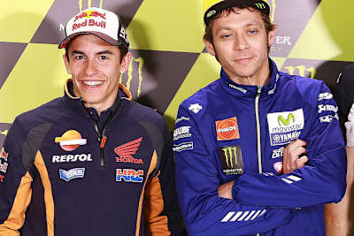 Marc Márquez und Valentino Rossi: Der Italiener verlangt von den Fans Respekt vor den Gegnern