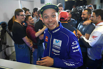 Spaßvogel Valentino Rossi