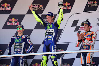 Valentino Rossi stellte in Jerez seine Klasse unter Beweis