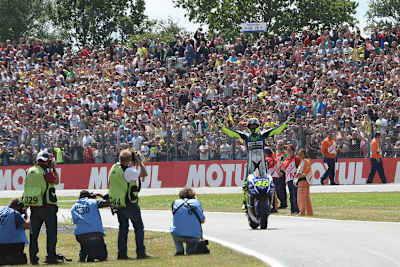 2015 siegte Valentino Rossi in Assen