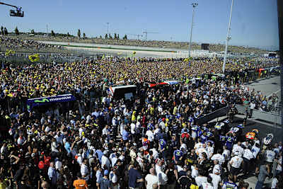 Schon 2014 herrschte nach Valentino Rossi Sieg Ausnahmezustand in Misano