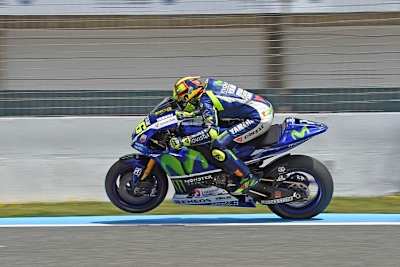 Valentino Rossi legte beim Jerez-Test nochmal zu