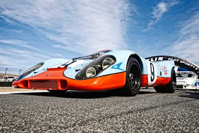 Schönling: Ein Porsche 917 auf der Rennsport Reunion in Laguna Seca