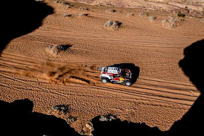 Carlos Sainz bei seinem zweiten Tagessieg