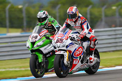 Jonathan Rea (65) hatte es mit ungewöhnlichen Gegnern zu tun