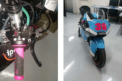 Diese Bilder wurden bei der Inspektion von Luis Saloms Maschine aufgenommen