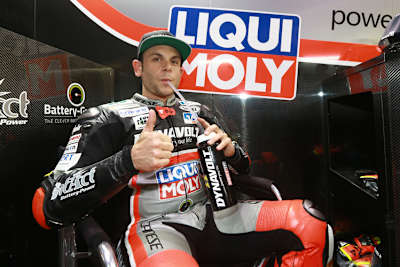 Sandro Cortese ist von den Superbikes begeistert