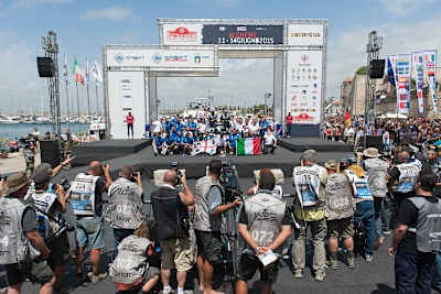 Ziel der Rallye Sardinien 2015