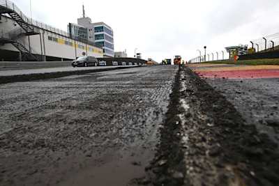Der Asphalt des Sachsenrings alterte schneller als erwartet