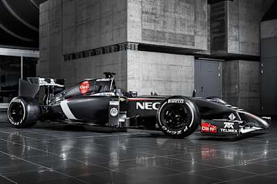 Mit dem C33 startet das Sauber-Team in seine 22. Formel-1-Saison