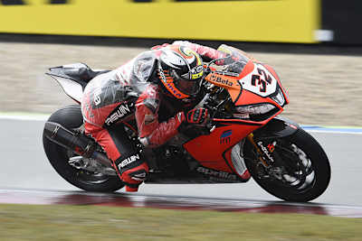 Platz 4: Lorenzo Savadori sorgte für Freude bei Aprilia