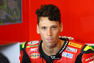 Aprilia-Werksfahrer Lorenzo Savadori