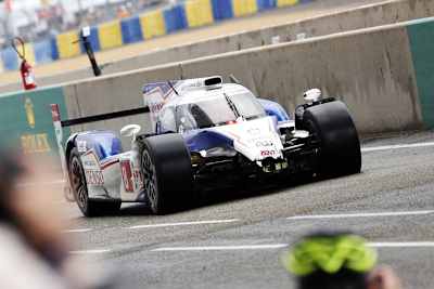 Demolierter #8 Toyota von Lapierre