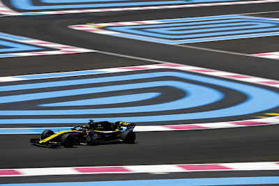 Nico Hülkenberg am Ausgang der unbeliebten Schikane
