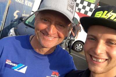 KeviN Schwantz und Dominic Schmitter (v.li.)