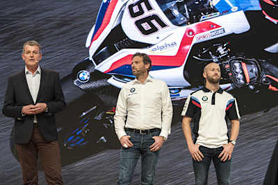 BMW-Motorrad-Geschäftsführer Dr. Markus Schramm