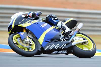 Marcel Schrötter beim IRTA-Test in Valencia