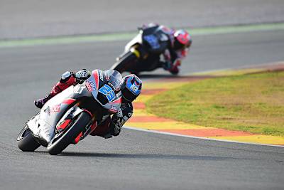 Das Team Dynavolt Intact GP setzt bei privaten Tests von Extern Pro revidierte ‹End of Life Engines› ein